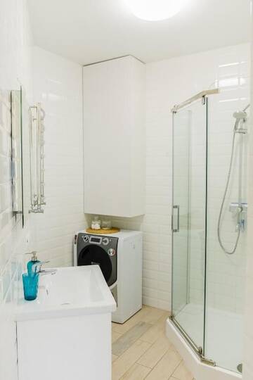 Фото номера Апартаменты с 1 спальней Апартаменты Skandi apartment near the Park г. Ирпень 80