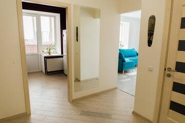 Фото номера Апартаменты с 1 спальней Апартаменты Skandi apartment near the Park г. Ирпень 36