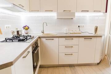 Фото номера Апартаменты с 1 спальней Апартаменты Skandi apartment near the Park г. Ирпень 91