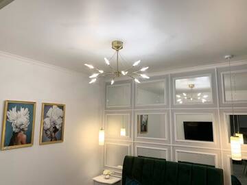 Фото номера Апартаменты с балконом Апартаменты Luxury Emerald Apartments г. Ирпень 24